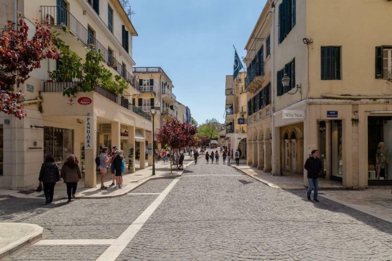 Sidewalk Apartment Corfu  Eksteriør billede